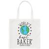 Gift Base World's Best Baker Regolare Borsa Grande Scherzo Divertente Favorito Baking Chef