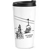 Gift Base Tazza Da Viaggio Personalizzata Per Sciatori Let's Get Piste Stag He Do