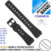 Casio Ricambio Cinturino Orologio 18mm Nero Originale Casio F-91W W-59 F-105 71604816