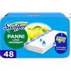 Swiffer Wet lavapavimenti 48 panni limone umidificati pulizia superfici 24x2