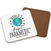 Gift Base World's Best Paramedico Sottobicchiere Scherzo Divertente Favorito Ambulanza