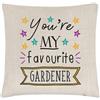 Gift Base Sei My Favorito Giardiniere Stars Lino Copricuscino Cuscino - Divertente