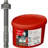 Fischer FAZ II Plus 10/10 R Secchio 145x Tasselli Metallici a Battere e a Espansione in Acciaio Inox per Fissaggio Carichi Pesanti e Applicazioni Sismiche su Calcestruzzo Fessurato