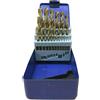 PUNTE 25 PZ PUNTA TRAPANO ACCIAIO ALLUMINIO TITANIO HSS FERRO 1-13 MM
