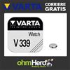 Varta 339 VARTA V339 Batteria a Bottone SR614 Pila orologio
