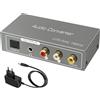 HDMI ARC Convertitore Digitale Analogico 192Khz Audio Adattatore Coassiale Otti