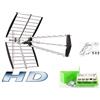 KIT ANTENNA DIGITALE TERRESTRE DTT 5G COMBINATA UNICA UHF VHF LTE antenna 4k