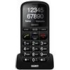 SAIET PRONTO MAX NERO CELLULARE PER ANZIANI TASTI GRANDI DISPALY 2.2" RADIO FM