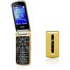 Brondi TELEFONO CELLULARE BRONDI PRESIDENT A CONCHIGLIA GOLD TASTI GRANDI