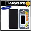 DISPLAY LCD PARI ORIGINALE OLED PER SAMSUNG S10E SM-G970F TOUCH SCHERMO BLU