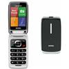 Brondi TELEFONO CELLULARE BRONDI CONTENDER A CONCHIGLIA NERO TASTI GRANDI