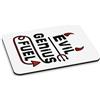 Gift Base Evil Genio Carburante PC Computer Mouse Pad Divertente Caffè Tè Caffeina Crazy