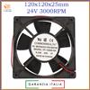 Ventola 24v di raffreddamento assiale ventole pc fisso 120mm silenziosa 120x120