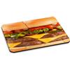 Gift Base Cheese Burger PC Computer Mouse Pad - Divertente Silly Veloce Cibo