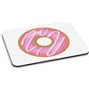 Gift Base Rosa Fragola Smaltato Ciambella PC Computer Mouse Pad - Cibo Divertente