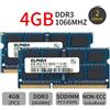 8GB (2x 4GB) DDR3 SODIMM RAM Memory 1066/1067MHz Per Apple pc3-8500s 0x80ce IT