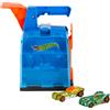 Hot Wheels GCF92 Valigetta Pista Lancia e Vai Playset con 2 Veicoli 4+ Anni
