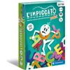 Clementoni- L'Impiccato-Pocket-Mazzo, Carte Bambini, Tavolo, Gioco Di Società pe