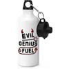 Gift Base Borraccia Sport Acqua Evil Genius Fuel 600 ml In Alluminio