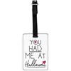 Gift Base You Had Me At Halloumi Visivo Bagaglio Tag Borsa Valigia Divertente Amore San