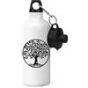 Gift Base Tree Of Life Sports Borraccia 600ml In Alluminio Famiglia Love