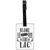 Gift Base Blame It Sul Lag Gamer Visivo Targhetta Bagaglio Borsa Valigia PC Funny Gioco