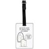 Gift Base Halloumi Guardando Gouda Formaggio Scherzo Visivo Bagaglio Tag Borsa Valigia -