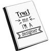 Gift Base Fidati Me I'M A Design Custodia Passaporto Cover Portafoglio - Divertente Best
