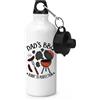 Gift Base Dad's Barbecue Bruciato To Perfection SPORTS Borraccia Chef Scherzo Estate Cook