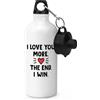 Gift Base I Love You Altro The Estremità ad I Win SPORTS Borraccia Valentines Giorno Wife