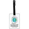 Gift Base Il Miglior Manager Del Mondo Etichetta Bagaglio Visiva - Regalo Divertente
