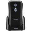 Brondi Cellulare 2G Gprs AMICO Sicuro Plus Black metal 10281030