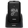 Brondi Cellulare 2G Gprs AMICO Supervoice Black e Silver