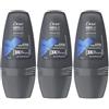 Dove Men+Care Advanced Control Stress Protection Deodorante Roll-on uomo, 3x50ml