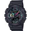 Casio Orologio Uomo Casio G-SHOCK Quarzo Nero Fluorescente GA-110MF-1AER