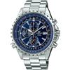 CASIO EDIFICE EF-527D-2AVUEF OROLOGIO ACCIAIO BLU DATA CRONO 43mm SOTTOCOSTO