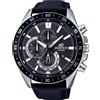 CASIO EDIFICE EFV-620L-1AVUEF OROLOGIO UOMO PELLE NERO CRONO 47mm SOTTOCOSTO