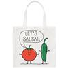Gift Base Let's Salsa Peperoncino Regolare Borsa Grande Piccante Cibo Hot Danza Divertente