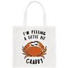 Gift Base I'M Sensazione Un Bit Crabby Regolare Borsa Divertente Animale Granchio Spalla