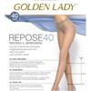 Golden Lady 5 paia Collant elasticizzato riposante Golden Lady Repose 40