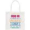 Gift Base Borsa Shopper Divertente Unisex In Tela Motivo Chef