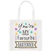 Gift Base Sei Il Mio Bartender Preferito Stelle Borsa Tote Divertente