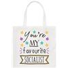 Gift Base Sei Il Mio Preferito Borsa Tote Regolare Divertente Miglior Socialismo