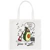 Gift Base Guac n Roll Borsa Shopper Tote In Poliestere Naturale