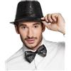 Ciao SRL Ciao Papillon Cravatta Farfalla Paillettes Lustrini Nero Accessorio Costume