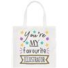 Gift Base Sei Il Mio Illustratore Preferito Stars Borsa Tote Regolare Divertente