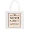 Gift Base Brexit Rations Regular Tote Bag EU Europa War Remainer Leaver Funny Shopper