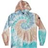 DC Shoes Felpa DC Shoes Wo's Dazed Hoodie Gossamer Pink Tie Dye