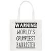 Gift Base Warning Mondiali Grumpiest Avvocato Regolare Borsa Best Solicitor Legge Shopper
