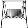 Il Tuo Artigiano Design CUSCINO FASCIATO PER DONDOLO DA GIARDINO 2 3 4 POSTI SFODERABILE MADE IN ITALY